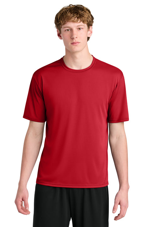 A4 AirFlex Short Sleeve Tee with custom logo embroidery