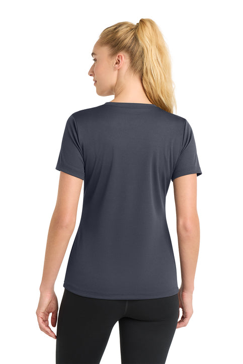 Sport-Tek Women's PosiCharge RacerMesh V-Neck Tee