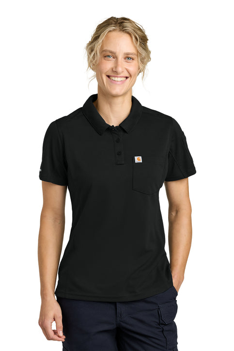 Carhartt Womenās FLD & RSCU Polo