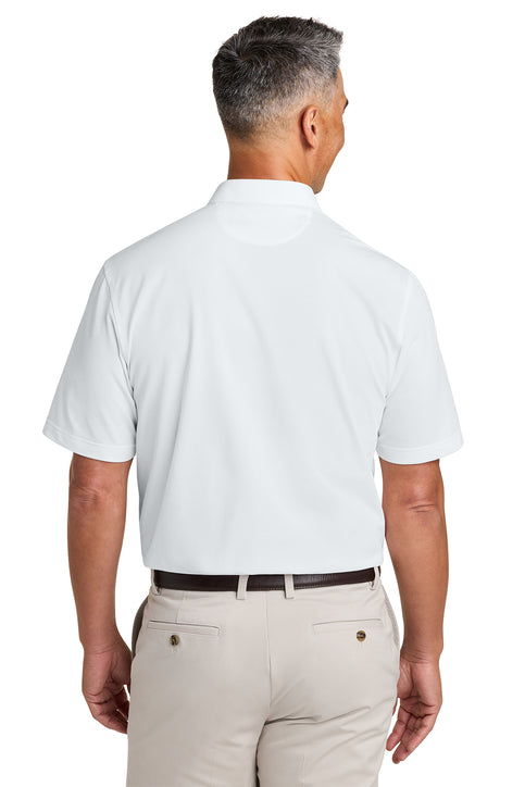 Brooks Brothers Pinpoint Pique Dress Polo with custom logo embroidery