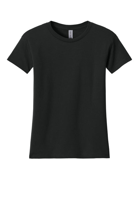 Next Level Apparel Women’s Cotton Relaxed Tee with custom logo embroidery