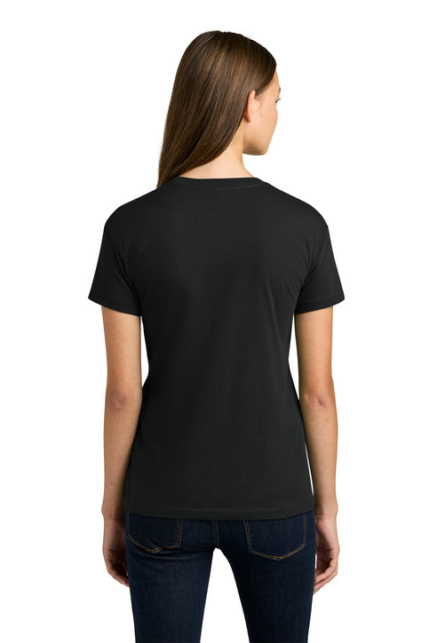 Next Level Apparel Women’s Cotton Relaxed Tee with custom logo embroidery