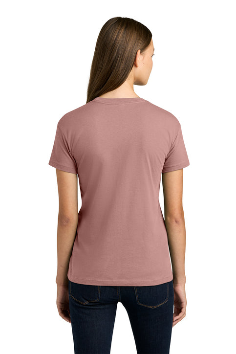 Next Level Apparel Women’s Cotton Relaxed Tee with custom logo embroidery