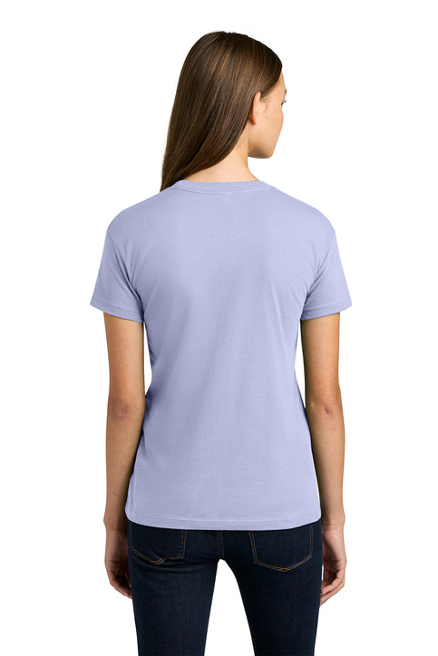 Next Level Apparel Women’s Cotton Relaxed Tee with custom logo embroidery