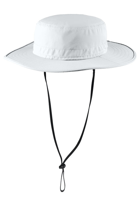 Port Authority Outdoor Wide-Brim Hat with custom logo embroidery