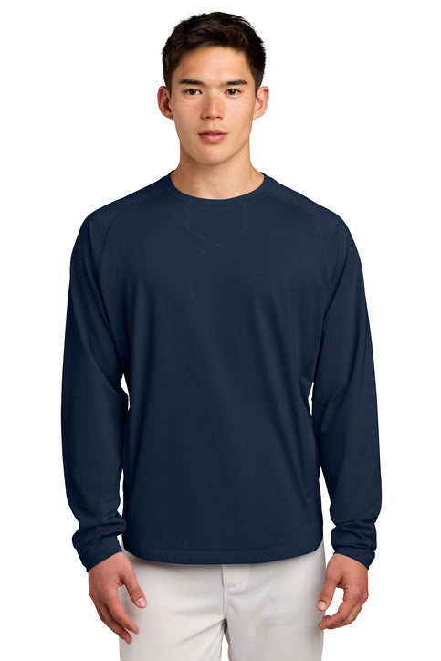 Sport-Tek Sport-Wick Stretch Pocketed Crewneck