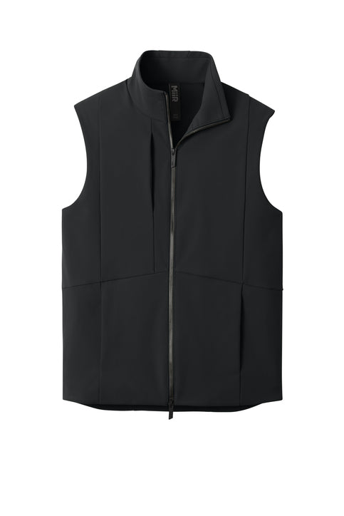 MiiR Nozawa Soft Shell Vest with custom logo embroidery