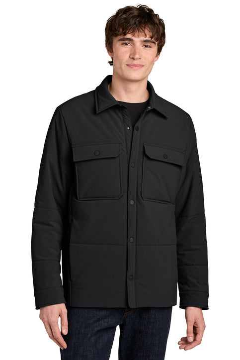 MiiR Sashiko Stretch Puffy Shacket