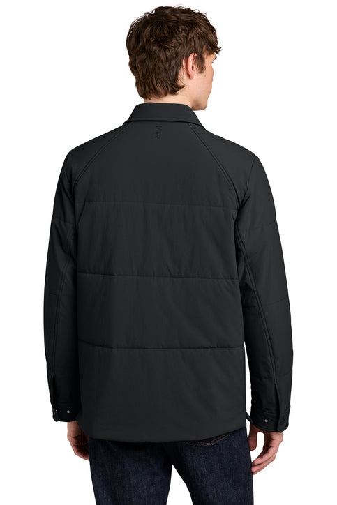 MiiR Sashiko Stretch Puffy Shacket
