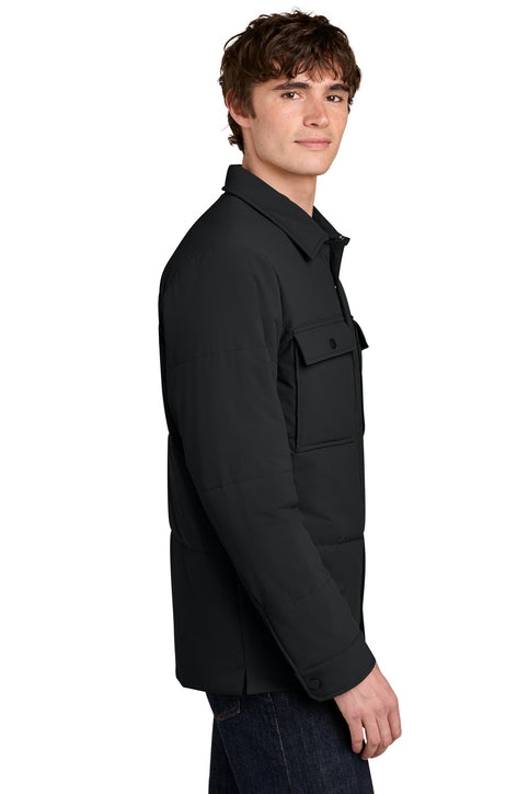 MiiR Sashiko Stretch Puffy Shacket