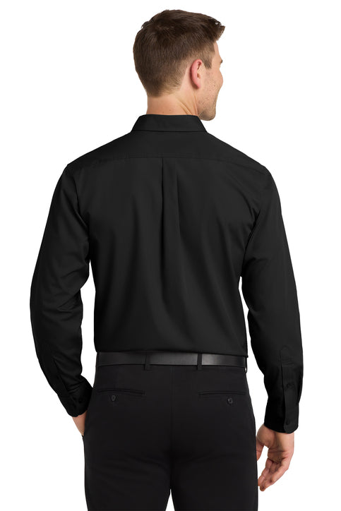 Port Authority Long Sleeve Carefree Poplin Shirt