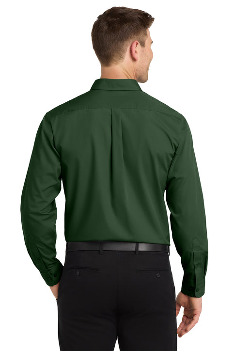 Port Authority Long Sleeve Carefree Poplin Shirt