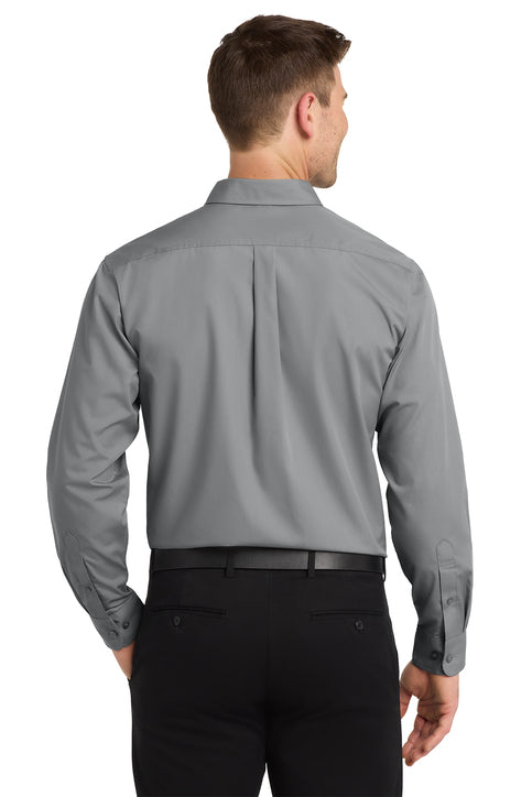 Port Authority Long Sleeve Carefree Poplin Shirt