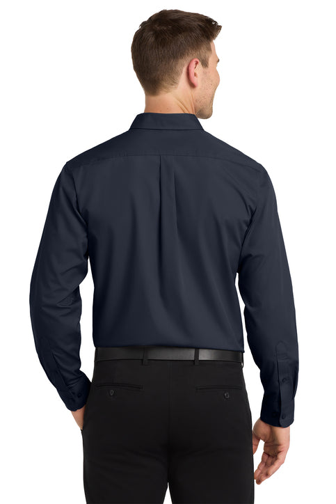 Port Authority Long Sleeve Carefree Poplin Shirt