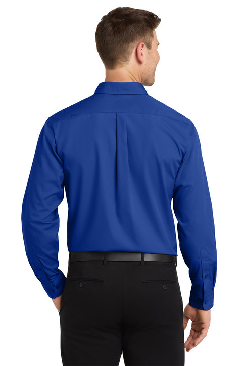 Port Authority Long Sleeve Carefree Poplin Shirt