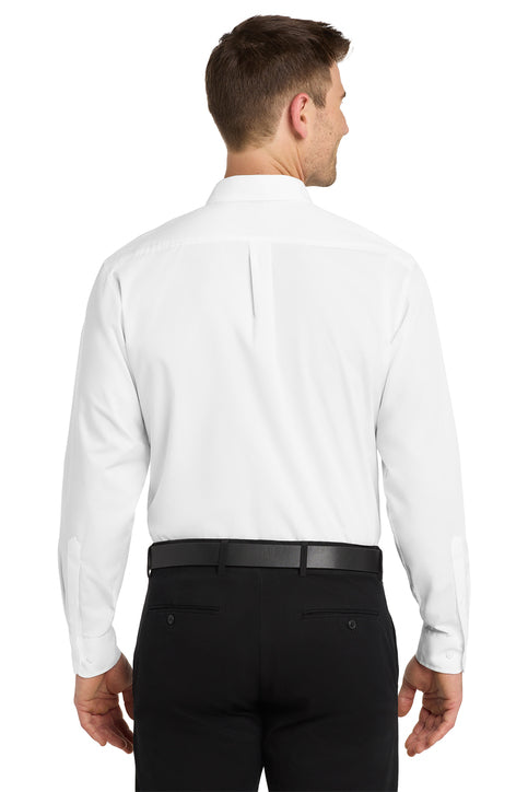 Port Authority Long Sleeve Carefree Poplin Shirt
