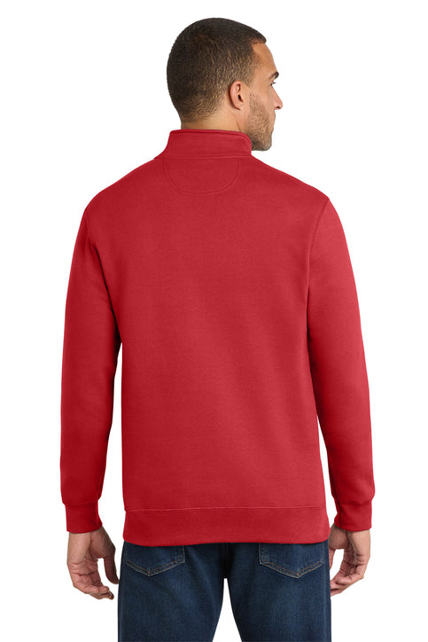 Port & Co Fan Favorite Fleece 1/4-Zip Pullover Sweatshirt