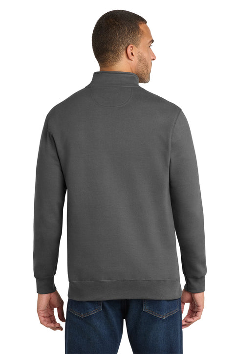 Port & Co Fan Favorite Fleece 1/4-Zip Pullover Sweatshirt