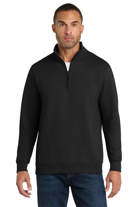 Port & Co Fan Favorite Fleece 1/4-Zip Pullover Sweatshirt