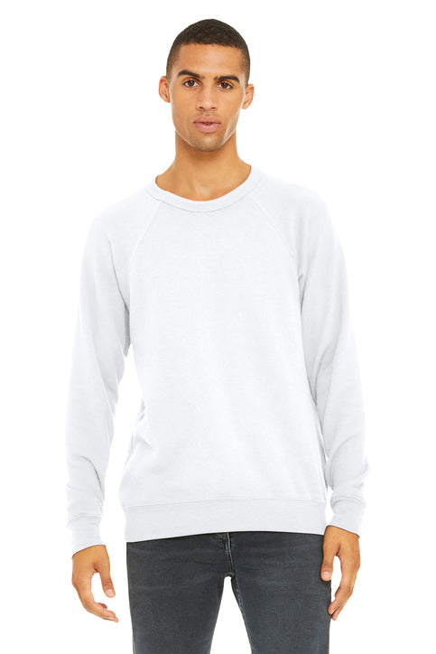BELLA+CANVAS Unisex Sponge Fleece Raglan Sweatshirt