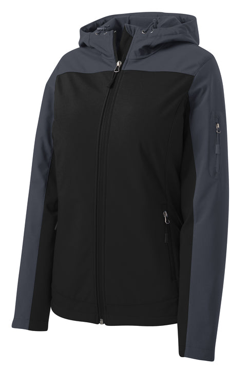 Port Authority Women's Hooded Core Soft Shell Jacket