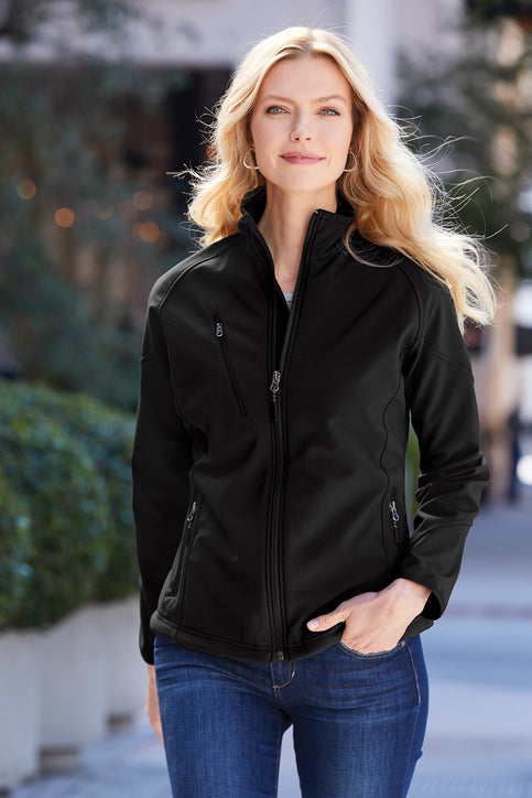 Port Authority Women's Textured Soft Shell Jacket