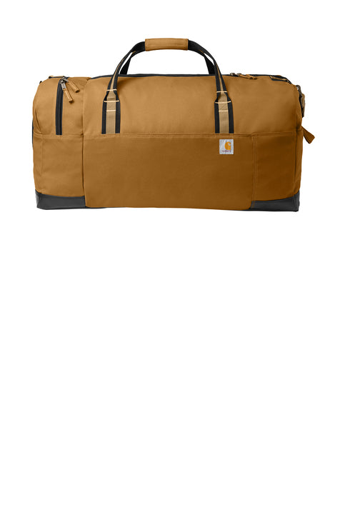 Carhartt 120L Foundry Series Duffel with custom logo embroidery