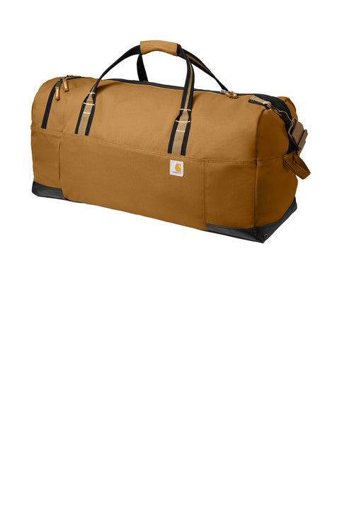Carhartt 120L Foundry Series Duffel with custom logo embroidery