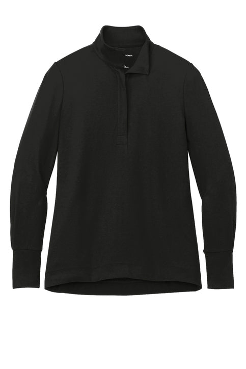 Port Authority Women's Fairway Stretch 1/4-Zip with custom logo embroidery