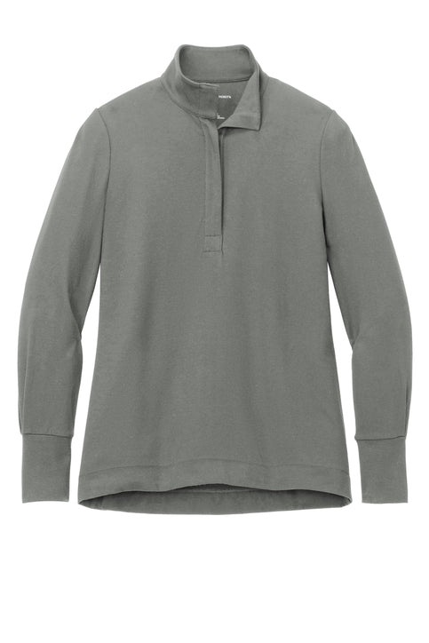 Port Authority Women's Fairway Stretch 1/4-Zip with custom logo embroidery