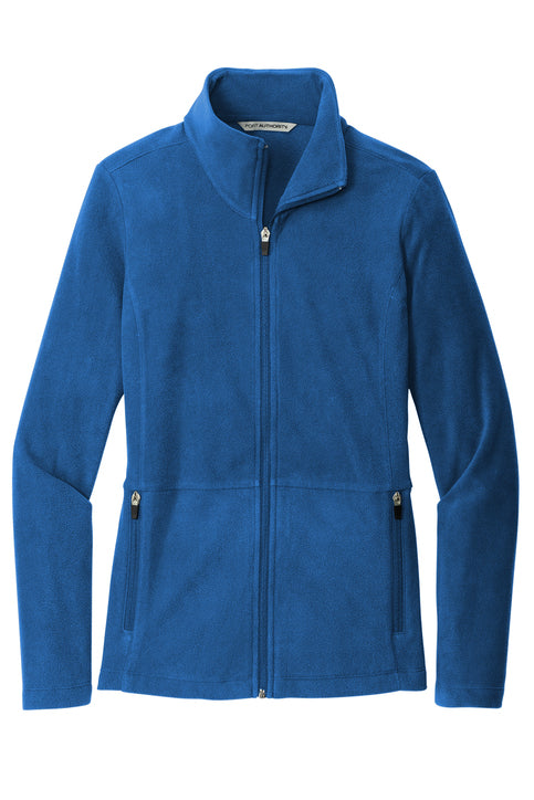 Port Authority Women's Accord Microfleece Jacket with custom logo embroidery