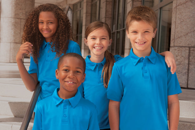 Port Authority Youth Silk Touch Performance Polo