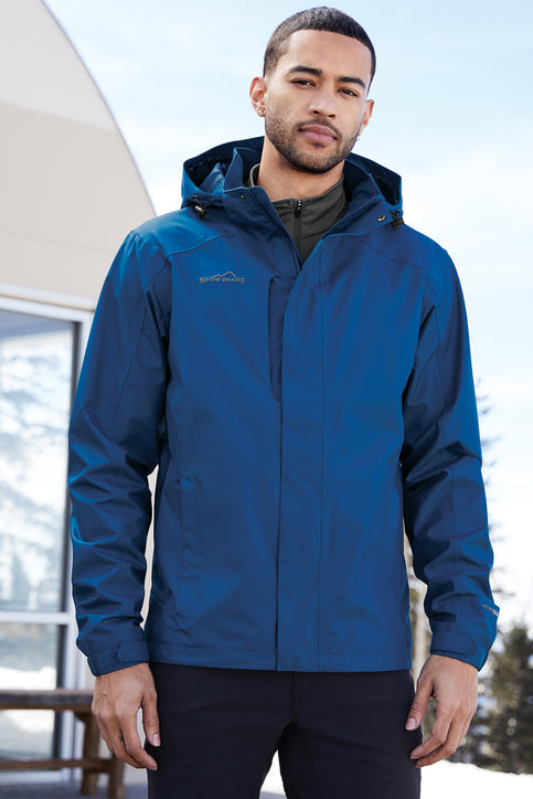Eddie Bauer Rain Jacket with custom logo embroidery