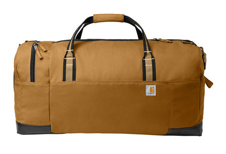 Carhartt 120L Foundry Series Duffel with custom logo embroidery