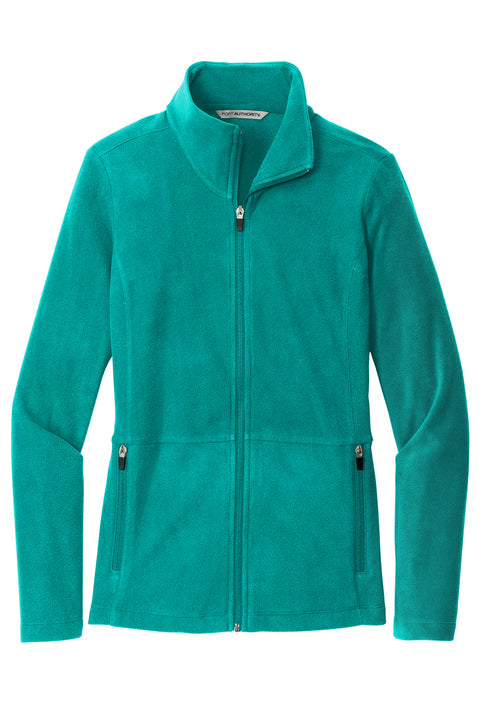 Port Authority Women's Accord Microfleece Jacket with custom logo embroidery