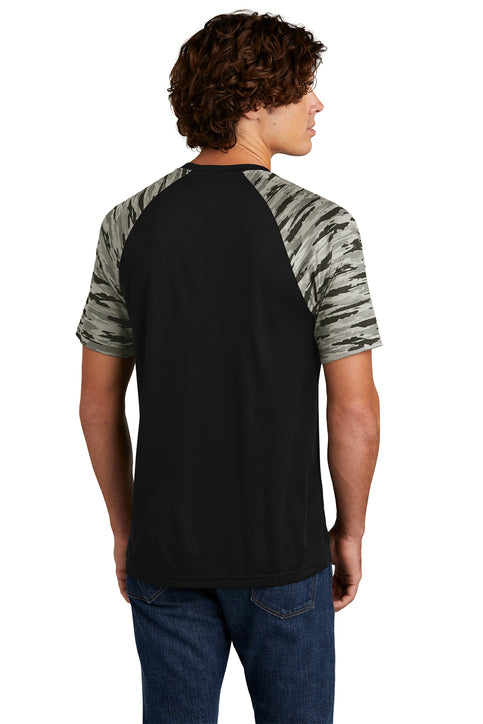 Sport-Tek Drift Camo Colorblock Tee