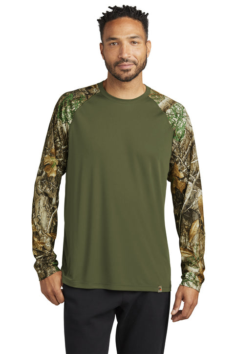 Russell Outdoors Realtree Colorblock Performance Long Sleeve Tee