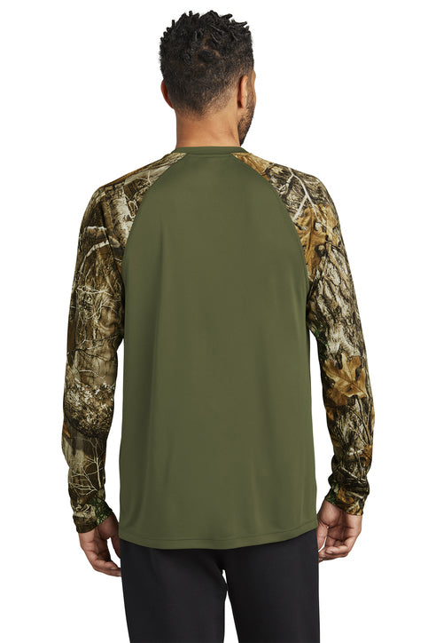 Russell Outdoors Realtree Colorblock Performance Long Sleeve Tee