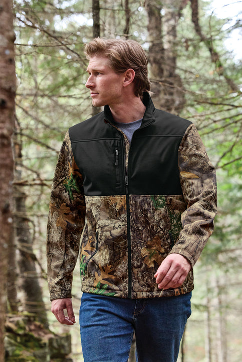 Russell Outdoors Realtree Atlas Colorblock Soft Shell