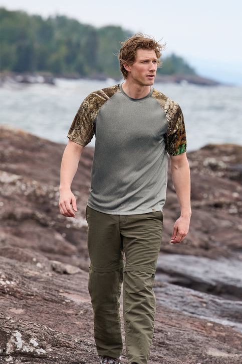 Russell Outdoors Realtree Colorblock Performance Tee