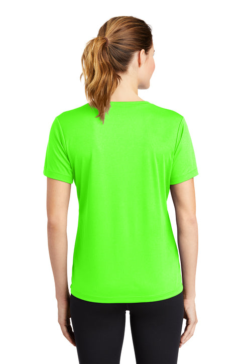 Sport-Tek Women's PosiCharge RacerMesh V-Neck Tee