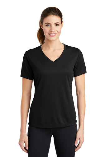 Sport-Tek Women's PosiCharge V-Neck Tee