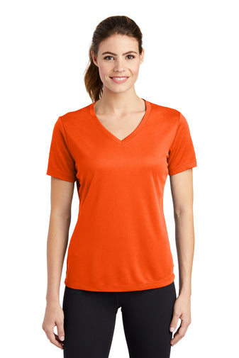 Sport-Tek Women's PosiCharge V-Neck Tee