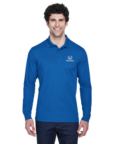 CORE365 Men's Pinnacle Performance Long-Sleeve PiquƩ Polo