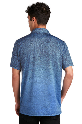 Sport-Tek Ombre Heather Polo