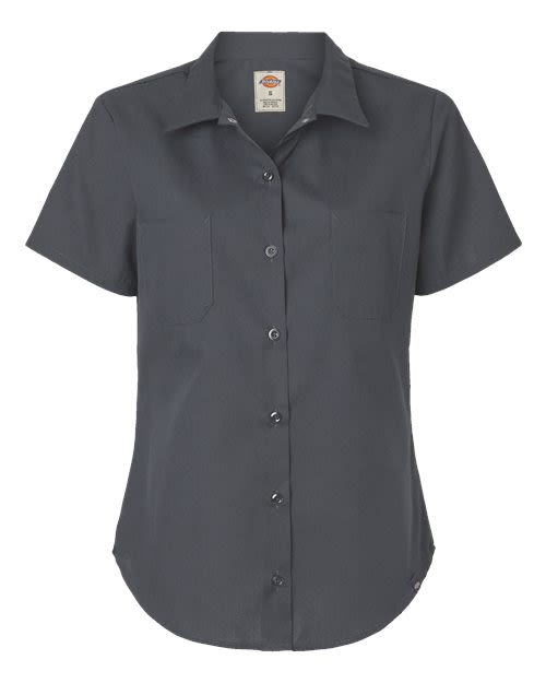 Dickies Women's Industrial Short Sleeve Work Shirt