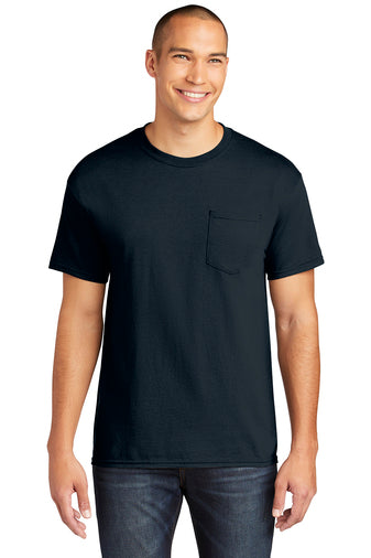 Gildan Heavy Cotton 100% Cotton Pocket T-Shirt