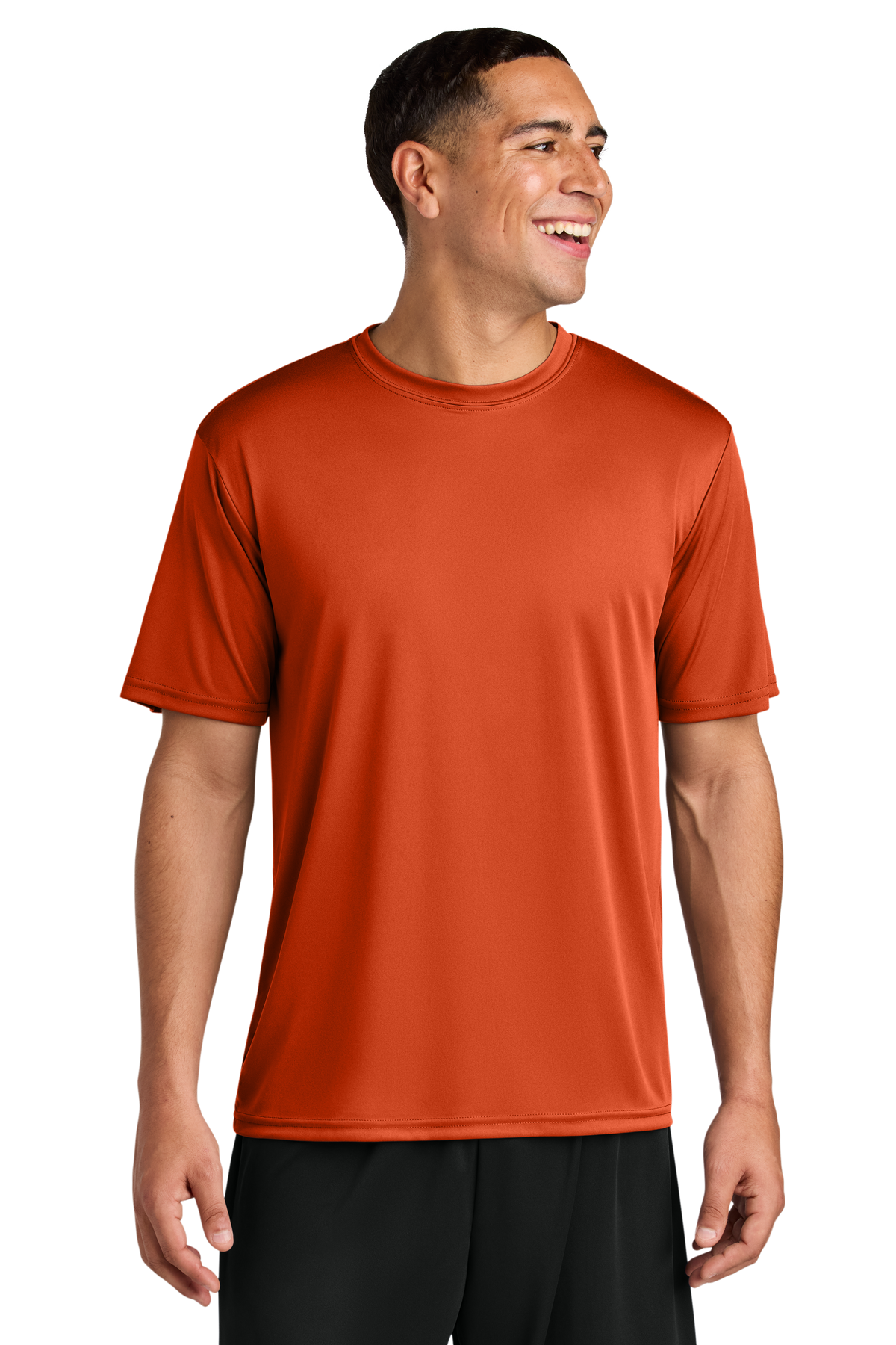 A4 Cooling Performance Short Sleeve Tee with custom logo embroidery
