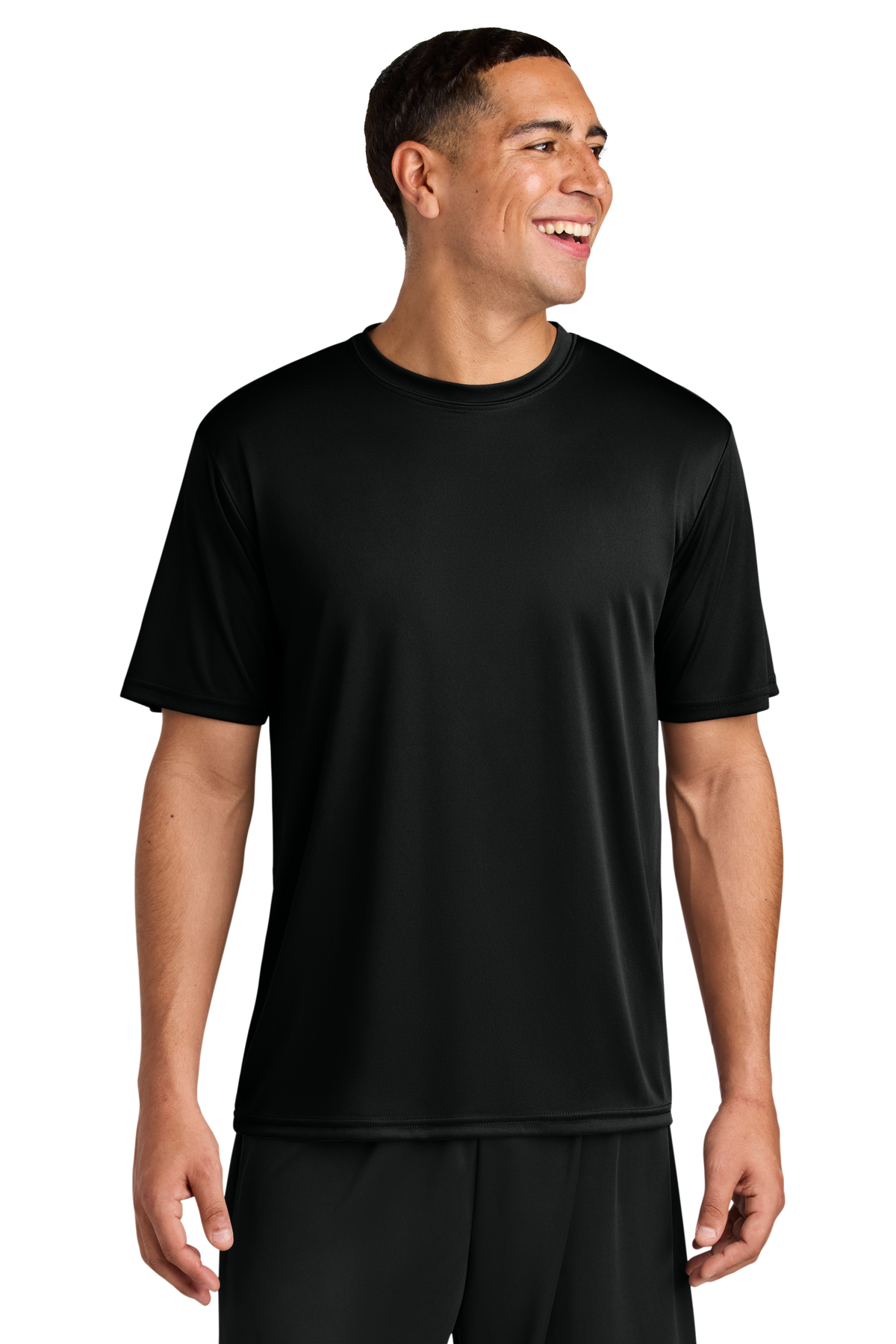 A4 Cooling Performance Short Sleeve Tee with custom logo embroidery