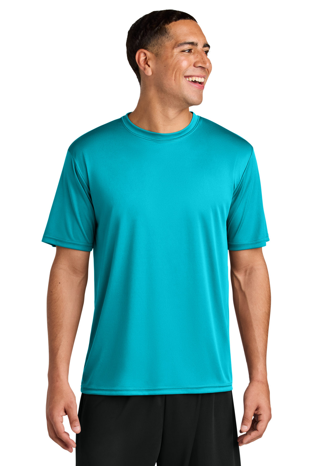 A4 Cooling Performance Short Sleeve Tee with custom logo embroidery